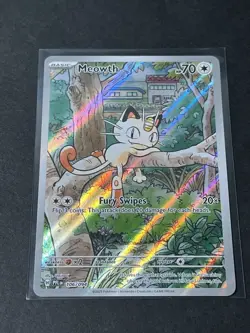 Pokemon TCG Meowth Full Art 106/094 *Read Description* - Image 3