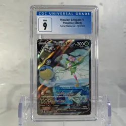 Pokemon CGC 9 SWSH Astral Radiance Set ALT ART Hisuian Lilligant V 163/189 - Image 1