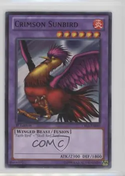 Crimson Sunbird 1st Ed. YuGiOh Cosmo Blazer #CBLZ-EN090 - Image 1
