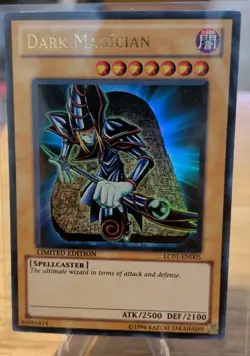 DARK MAGICIAN | QUARTER CENTURY SECRET RARE (N MINT) LC01-EN005 YUGIOH! - Image 1