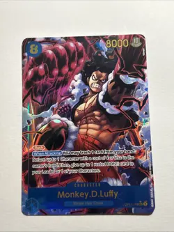 One Piece Monkey.D.Luffy (118) (Alternate Art) A Fist Of Divine Speed OP11 - Image 1