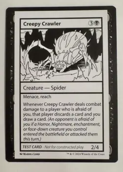 Creepy Crawler x1 1x Mystery Booster 2 Playtest Card NM MTG - Image 1