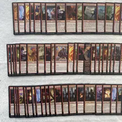 MTG Mono Red Cards X150 Bundle Job Lot Bulk Collection Various Sets Pauper - Image 2