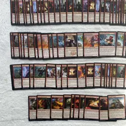MTG Mono Red Cards X150 Bundle Job Lot Bulk Collection Various Sets Pauper - Image 4