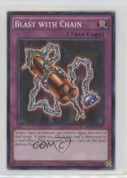 Blast with Chain 1st Ed. Shatterfoil Rares YuGiOh Battle Pack 3: Monster League - Image 1