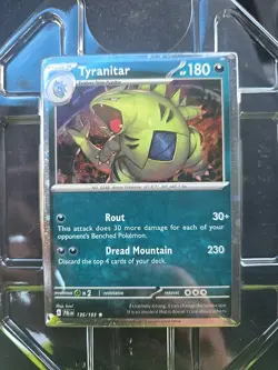 Tyranitar 135/193 Cosmos Holo NM SV Promo Pokemon TCG Card - Image 1