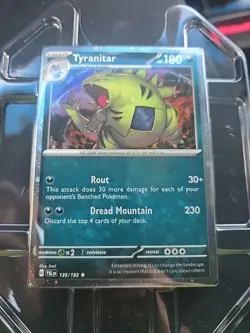 Tyranitar 135/193 Cosmos Holo NM SV Promo Pokemon TCG Card - Image 2