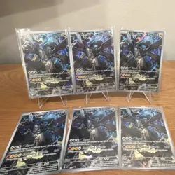 Pokemon Basic N's Zekrom MEP 037 Holo Card Lot 6 Cards English Collectible - Image 1