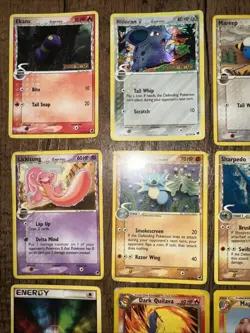 estate Pokemon Card Lot WOTC Team Rocket Neo And More Mid era 2 Holos HP Loved! - Image 4