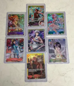One Piece TCG Card Lot - SEC, Alt Art, SR, Foil Dons [Japanese] [NM] - Image 1