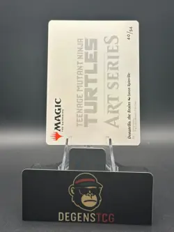 Donatello, the Brains Art Card Art Series Teenage Mutant Ninja Turtles signature - Image 2