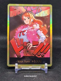 One Piece CCG DON!! Card Nami Gold Heroines Edition EB-03 English - Image 1