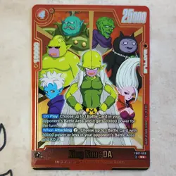 Bandai King Kuu: DA R+ Foil Battle Card FB07-003 25000 Dragon Ball Super - Image 1