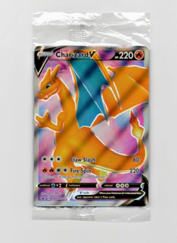 *Factory Sealed* Pokemon Champions Path CHARIZARD SWSH050 Promo Card MINT-NM - Image 1