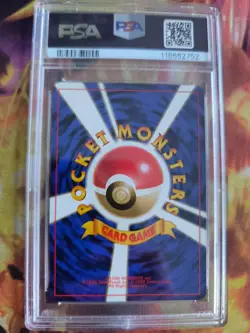 Pokemon Card Rockets Trainer Gym Scyther Stadium Japanese Gym heroes 1998 PSA 9 - Image 5