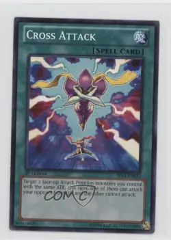 Cross Attack 1st Ed. YuGiOh Star Pack 2014 #SP14-EN032 - Image 1