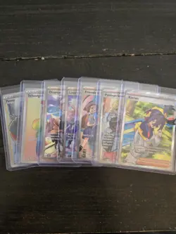 Pokemon Card Lot!! 7 Full Art Trainer Cards!! NM - Image 1