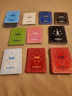140+ Genshin Impact Card Lot, CCG TCG Anime Waifu & Chibi Bulk Collection NM/M - Image 2