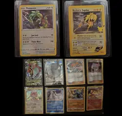 Pokemon TCG Cards Holo Foil / V Bundle - Zapdos Rayquaza Trainers & More - NM - Image 1