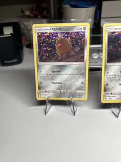 Alolan Diglett 9/12 Holo Rare Promo Sun & Moon Pokemon Card Mcdonald's 2017 (x2) - Image 2