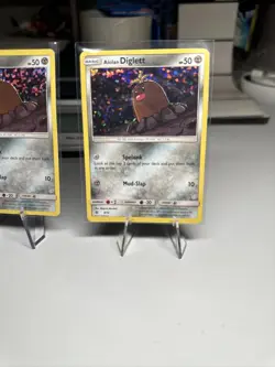 Alolan Diglett 9/12 Holo Rare Promo Sun & Moon Pokemon Card Mcdonald's 2017 (x2) - Image 3