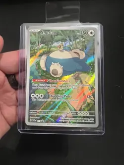Snorlax 051 Sv: Scarlet & Violet Promo Cards Holo NM - Image 1