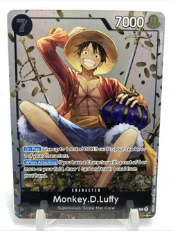 Monkey.D.Luffy (Tin Pack Set Vol. 2) P-075 One Piece Promotion Cards Foil - Image 1