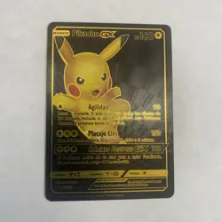 Pikachu GX 165 HP Black Foil Fan Art Card Pikachu Ultra Rare 🔥🔥🔥🔥 - Image 1