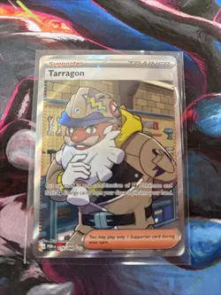 Tarragon Full Art Trainer - 116/088 Perfect Order Pokemon Card TCG - Image 1