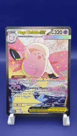 Mega Clefable Ex 119/88 Special Illustration Rare SIR Pokemon Perfect Order - Image 1