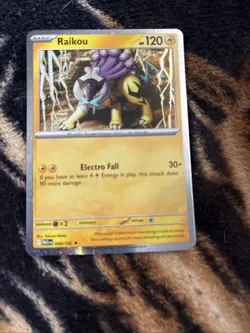 Pokemon TCG Mega Evolutions Raikou #48/132 Cosmos Holo Rare NM Condition - Image 1