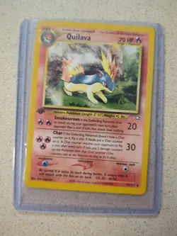 Quilava 1st Ed. Pokemon Neo Genesis #47/111 WOTC Vintage - LP - Image 1