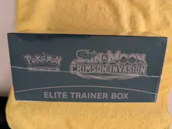 Pokemon TCG Sun & Moon Crimson Invasion Elite Trainer Box ETB NEW & SEALED - Image 3