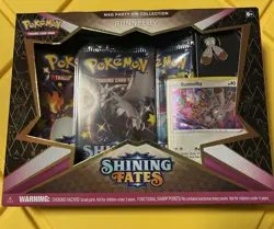 Pokemon Shining Fates TCG Bunnelby Mad Party Pin Collection New Factory Sealed 820650808685 - Image 1
