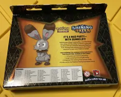 Pokemon Shining Fates TCG Bunnelby Mad Party Pin Collection New Factory Sealed 820650808685 - Image 3