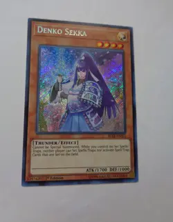 Denko Sekka BLLR-EN052 (Secret Rare, 1st Edition, Near Mint / NM) Yugioh - Image 1