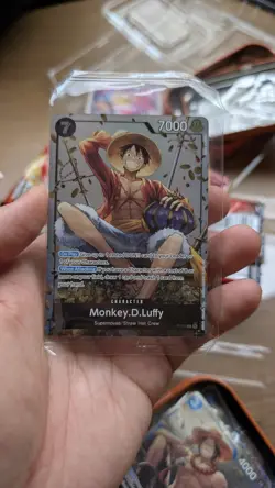 Bandai One Piece Monkey.D.Luffy P-075 Character Card 7000 Power 7 Cost - Image 1