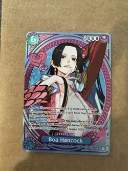 Bandai Boa Hancock EB03-026 Extra Booster Heroines Special Foil 8000 Power SP - Image 3