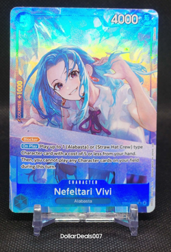One Piece CCG Nefeltari Vivi 024 Alternate Art Heroines Edition EB-03 English - Image 1