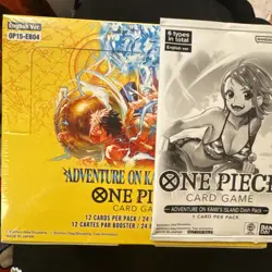 One Piece OP15/EB04 Adventure on KAMI’S Island Booster Box ENGLISH and dash pack - Image 1