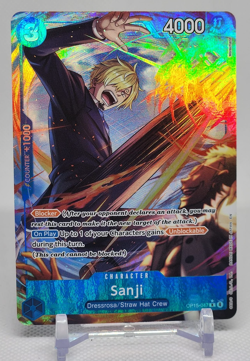 One Piece Sanji 047 Alternate Art Adventure on Kami's Island OP15-EB04 - Image 1