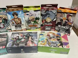 Union Arena Bulk Lot, 5 Booster Boxes + 6 Starter Decks 80 Packs! Lot A Presale - Image 3