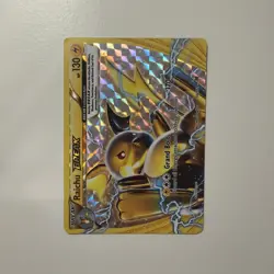 Pokemon TCG Raichu Card Break 50/162 Rare Breakthrough Near Mint Condition - Image 1