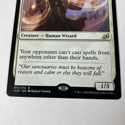 MTG Drannith Magistrate Ikoria: Lair of Behemoths Regular Magic Card LP - Image 3
