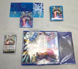 Cardfight! Vanguard Sanctuary Guard Dragon Promo Foil Card Sleeves/Deck Box Set - Image 1