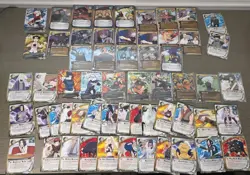 NARUTO CCG Card Lot 59 Cards Mostly 1st Edition - Some Promo Foils Vintage MP-LP - Image 1