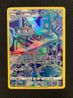 Magnezone GG18/GG70 Illustration Rare Pokemon Card - Sw&Sh Crown Zenith set - LP - Image 1