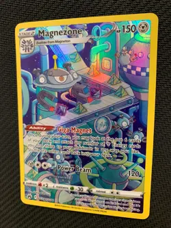 Magnezone GG18/GG70 Illustration Rare Pokemon Card - Sw&Sh Crown Zenith set - LP - Image 2