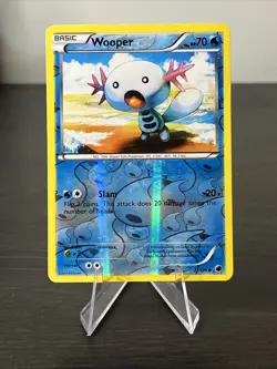 Wooper BW Plasma Freeze 21/116 common Reverse Holo NM Pokemon Card - Image 1