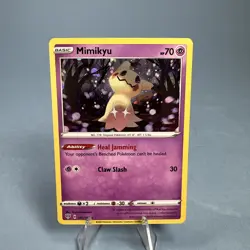 Mimikyu #81/189 - Darkness Ablaze - Cosmos Holo Rare Pokemon Card - Image 1